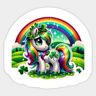 IT'S SAINT PATRICK'S DAY PONY Sticker